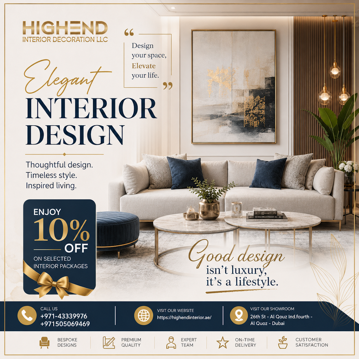 High End Interior Decoration LLC project photo