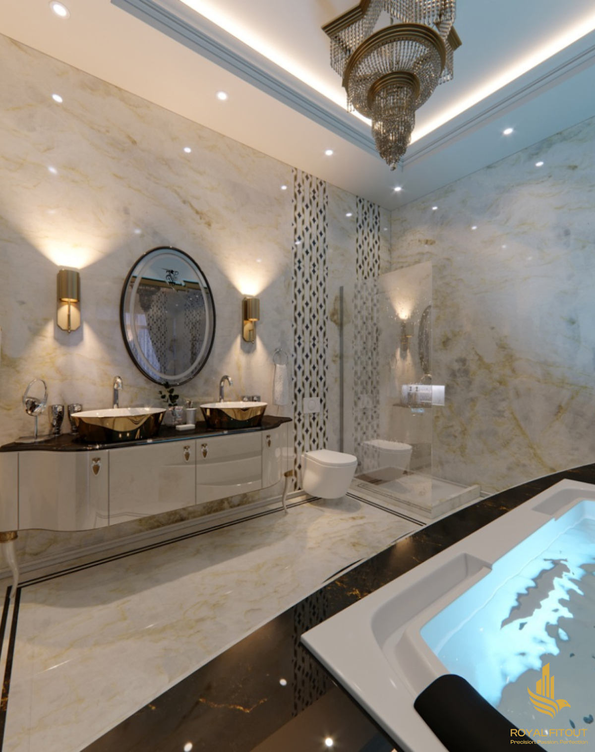Royal Fitout Decoration Design Dubai project photo