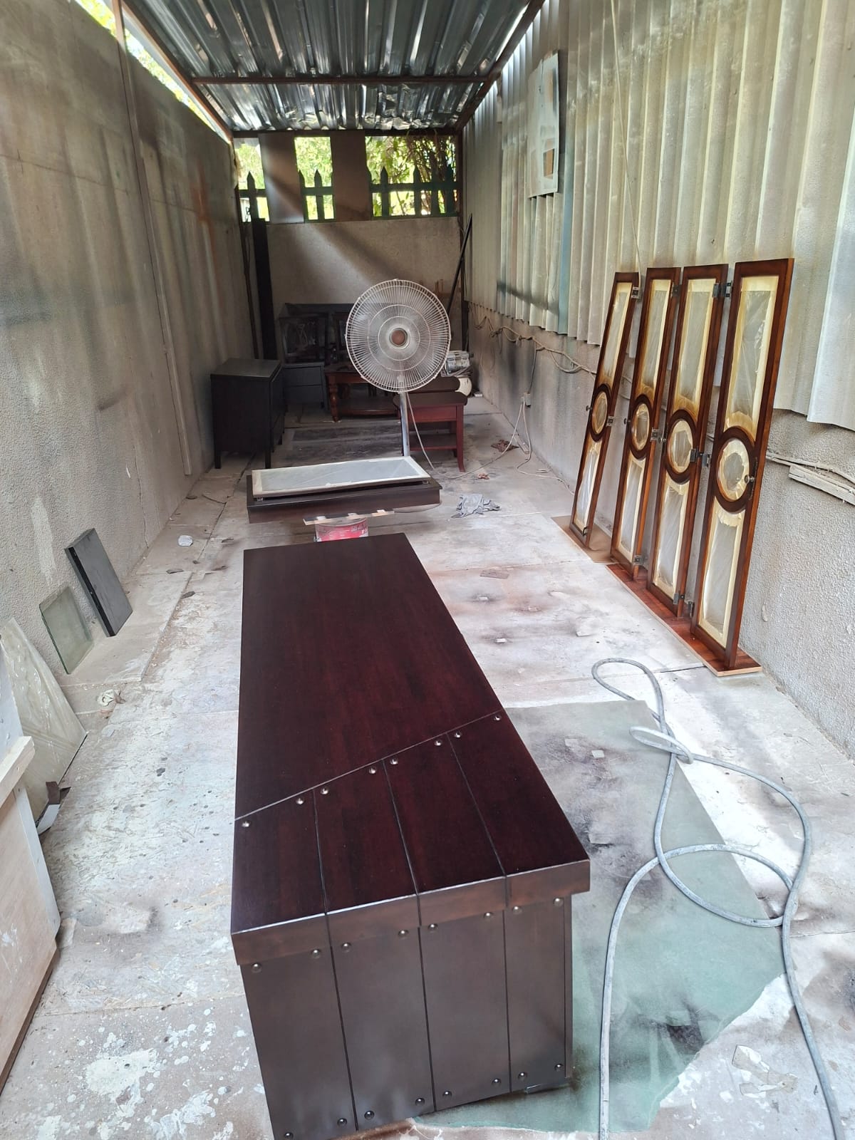 Painter maintenance wall ceiling wood Door furniture polish Gypsum partition project photo
