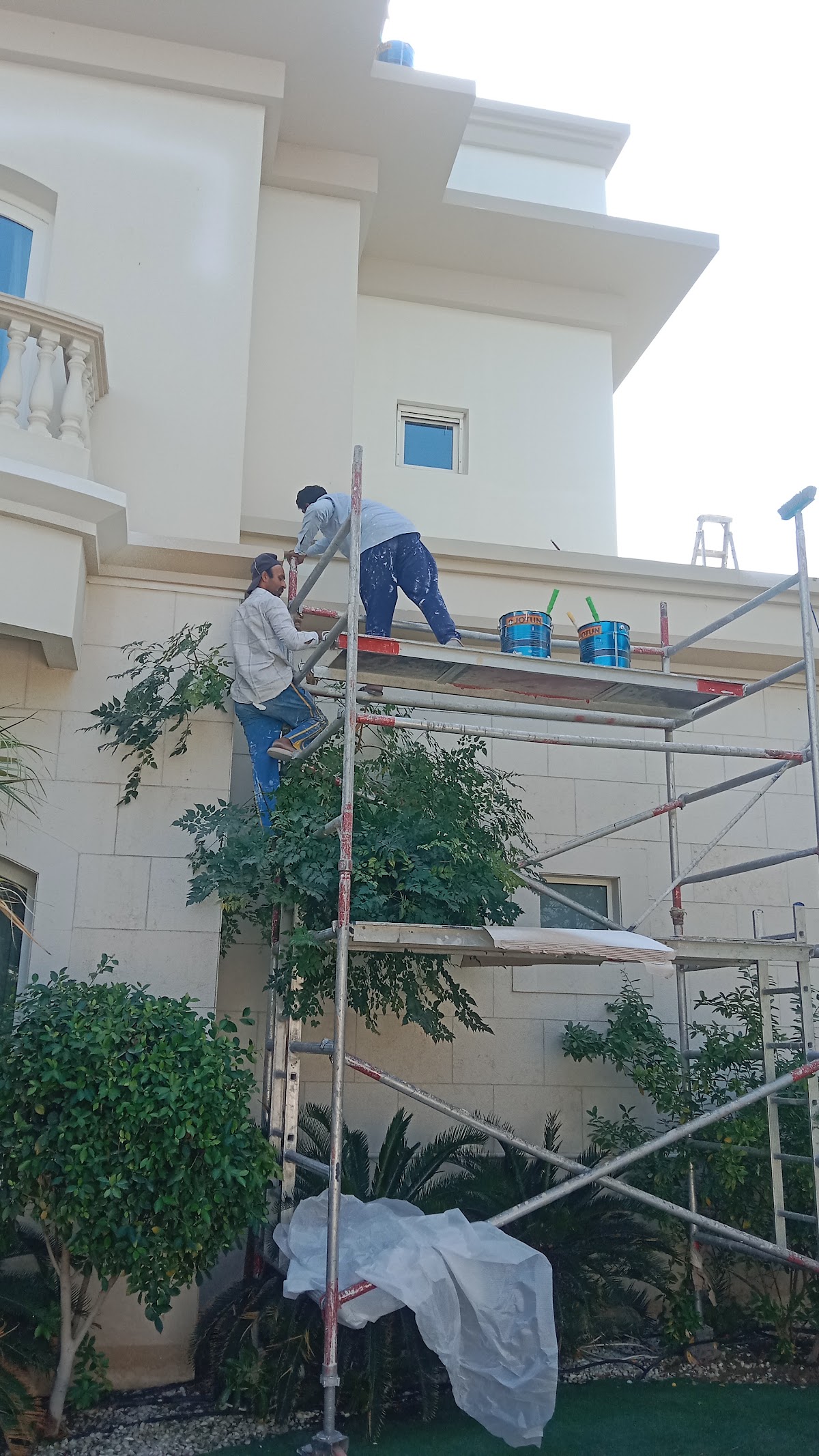 1 Villa panting services Dubai project photo